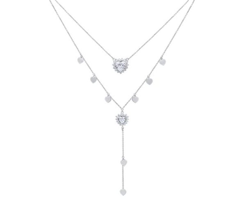 Y-Halskette Herz groß